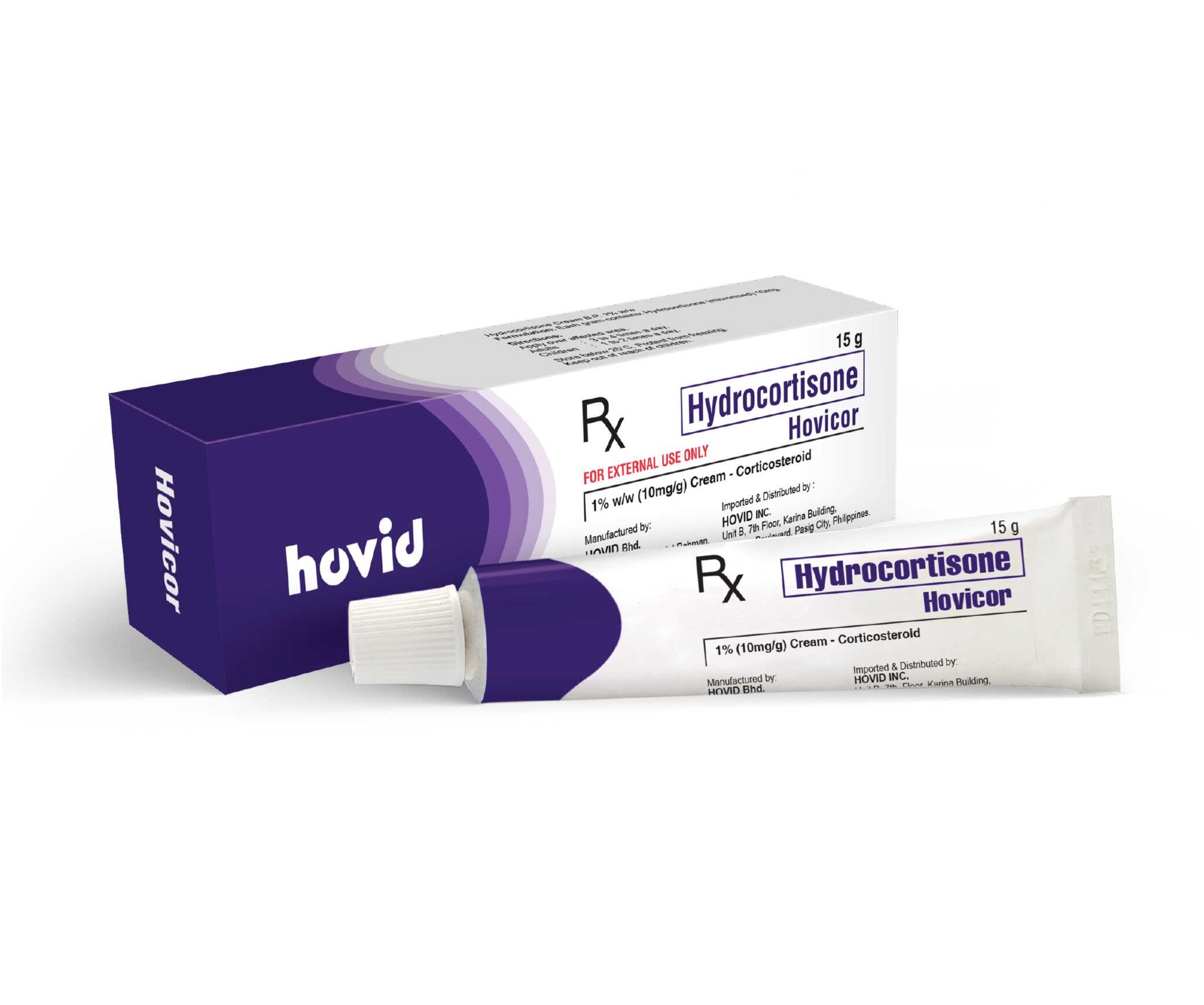 Hovicor Cream 1% Cream 15g MICRONIZED