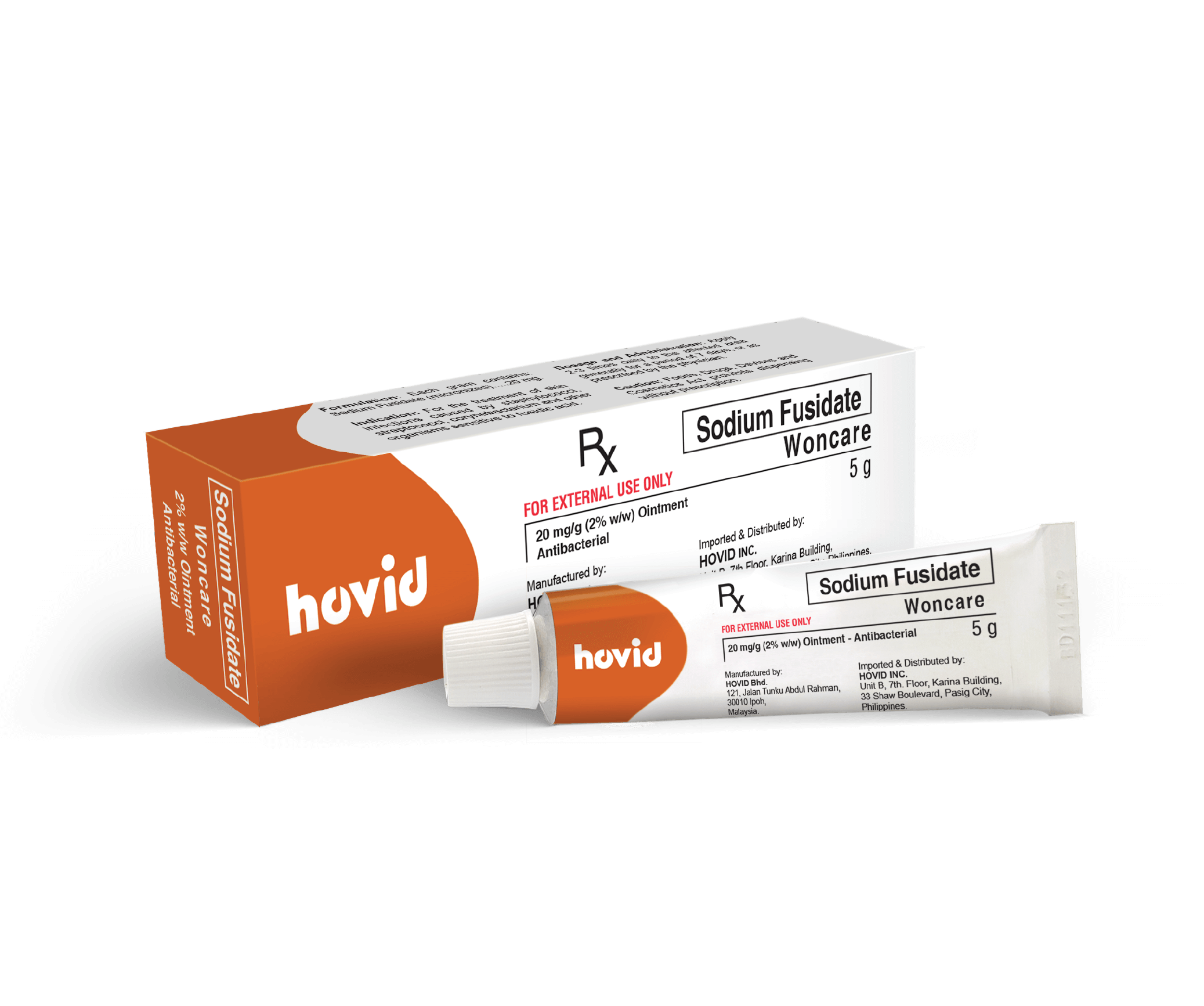 Woncare 2% w/w ointment 5g