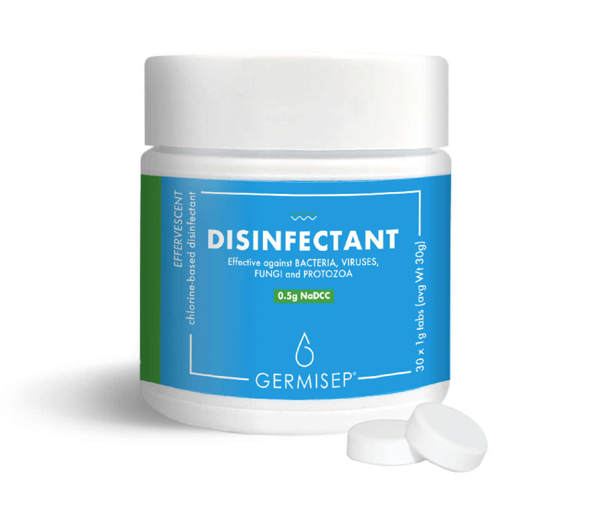 Germisep Effervescent Tablet 0.5g